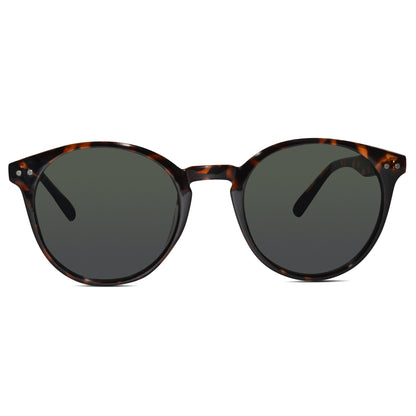 Animal Print Round Shape Sunglasses For Women