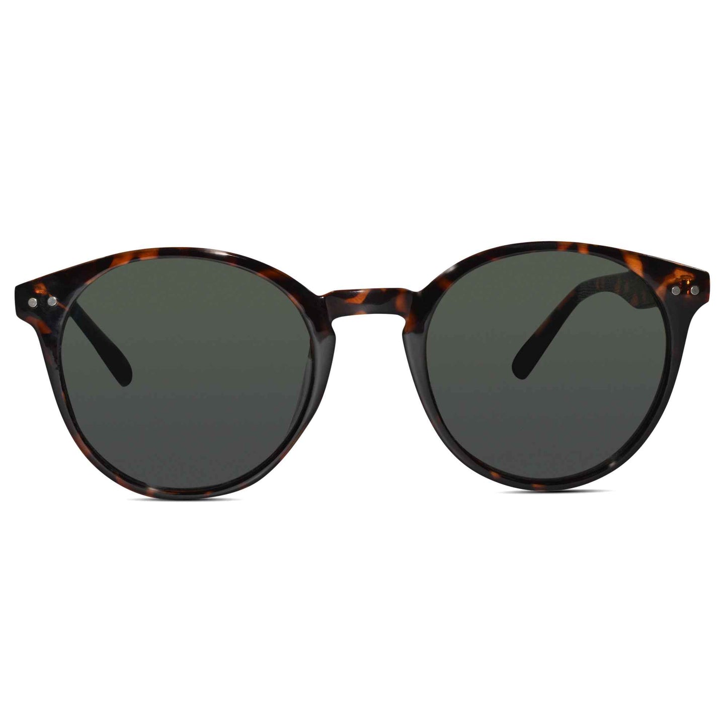 Animal Print Round Shape Sunglasses For Women