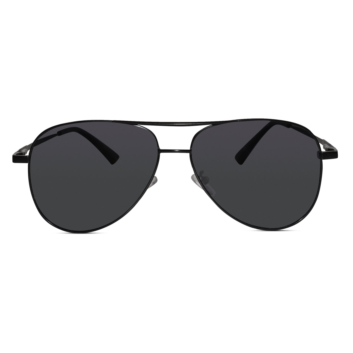 Metal Black Aviator  Sunglasses For Men