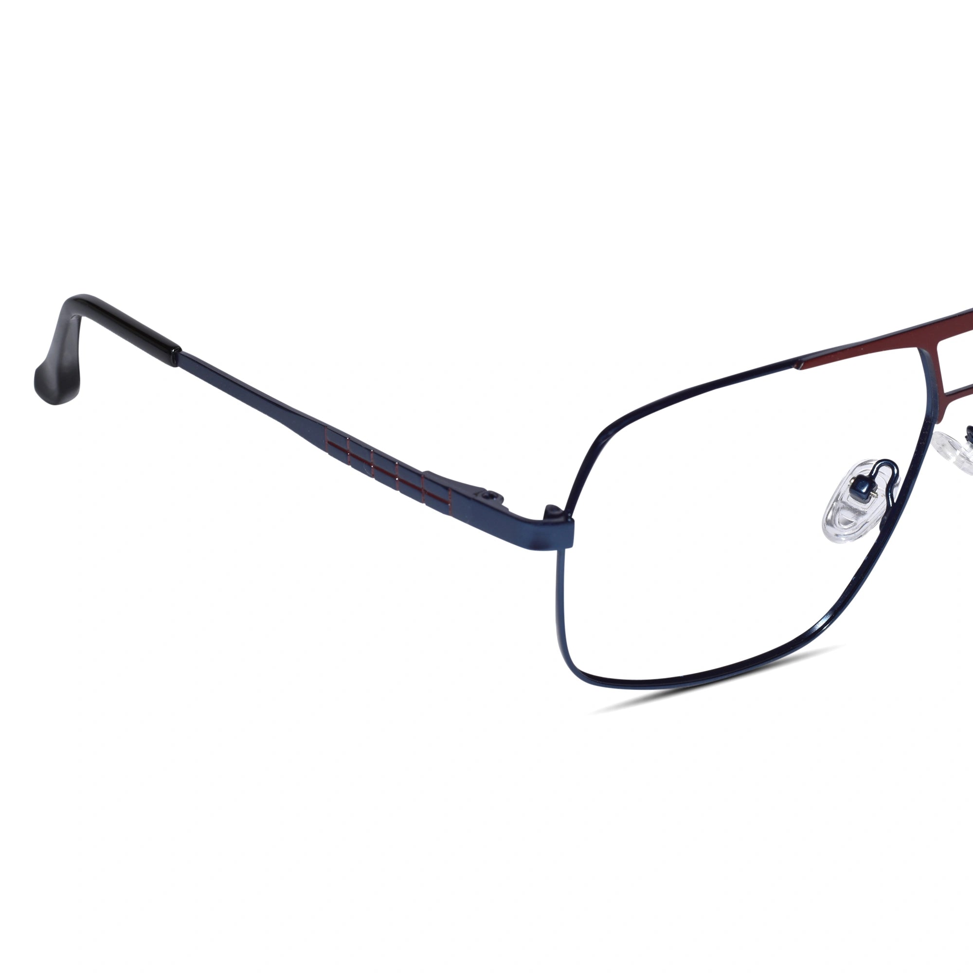 Blue Aviator Eyeglasses & Computer Glasses For Men ELE8616-BLU