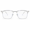 LensKandy Premium Full-Rim Transparent Eyeglasses  LKE1006-Transparent