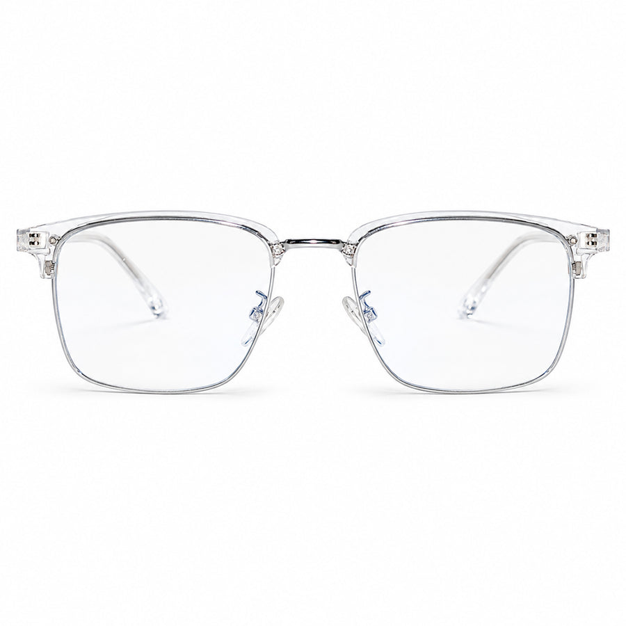 LensKandy Premium Full-Rim Transparent Eyeglasses
