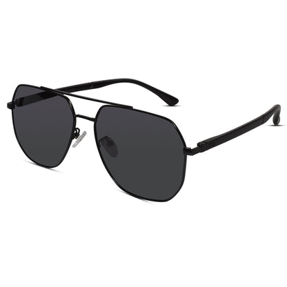 Marshall Shape Black Sunglasses For Men