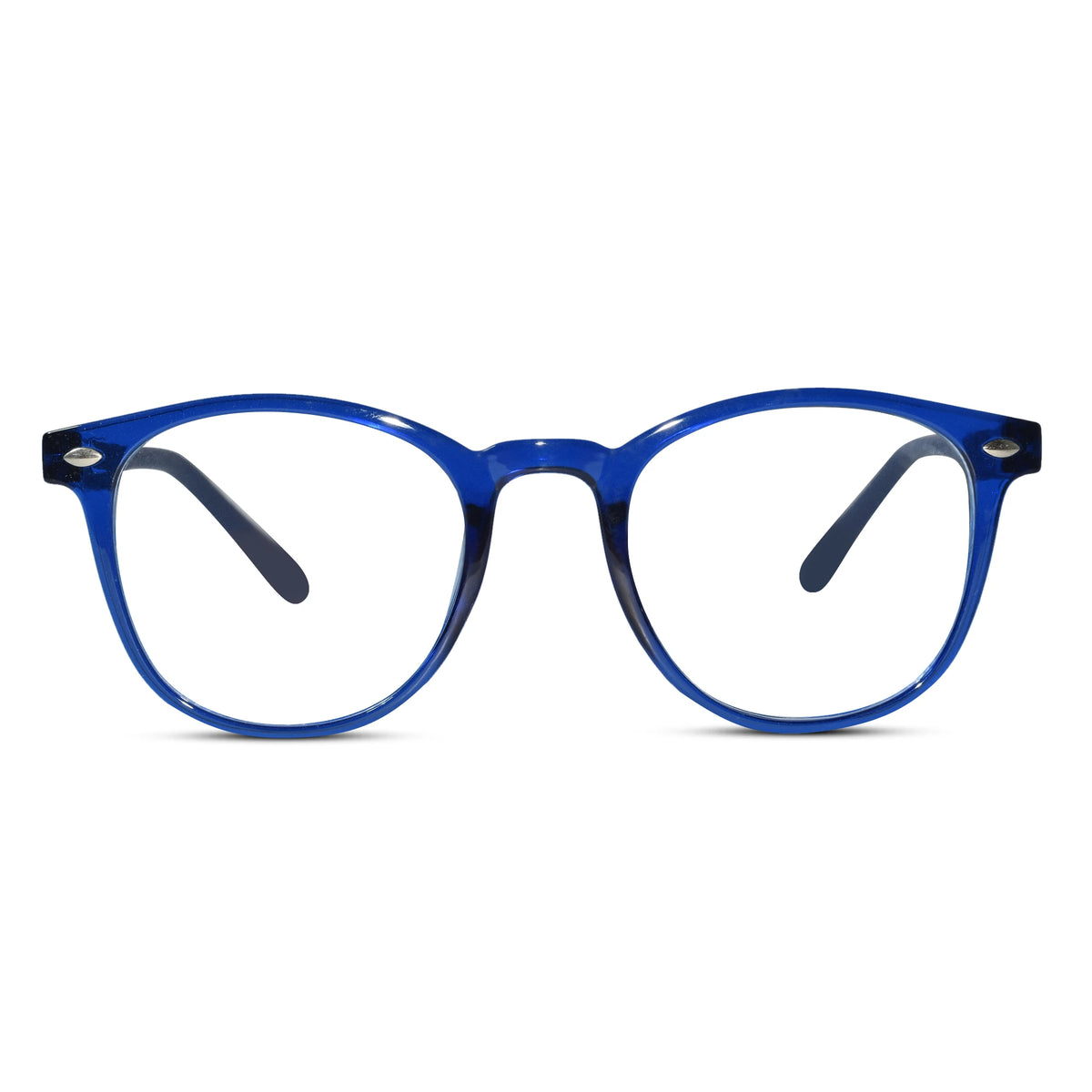 Round Kids Eyeglasses For Kids LKK8002-Blue