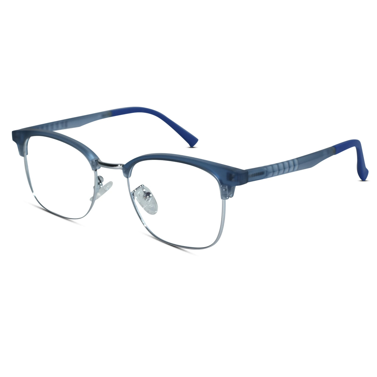 New Arrival Club Matser Blue Half Rim Eyglasses for men and WomenLKE71006-BLU