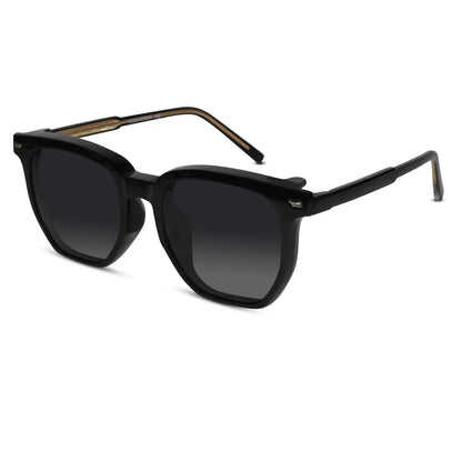 Clip on wayfarer eyeglasses for men & women