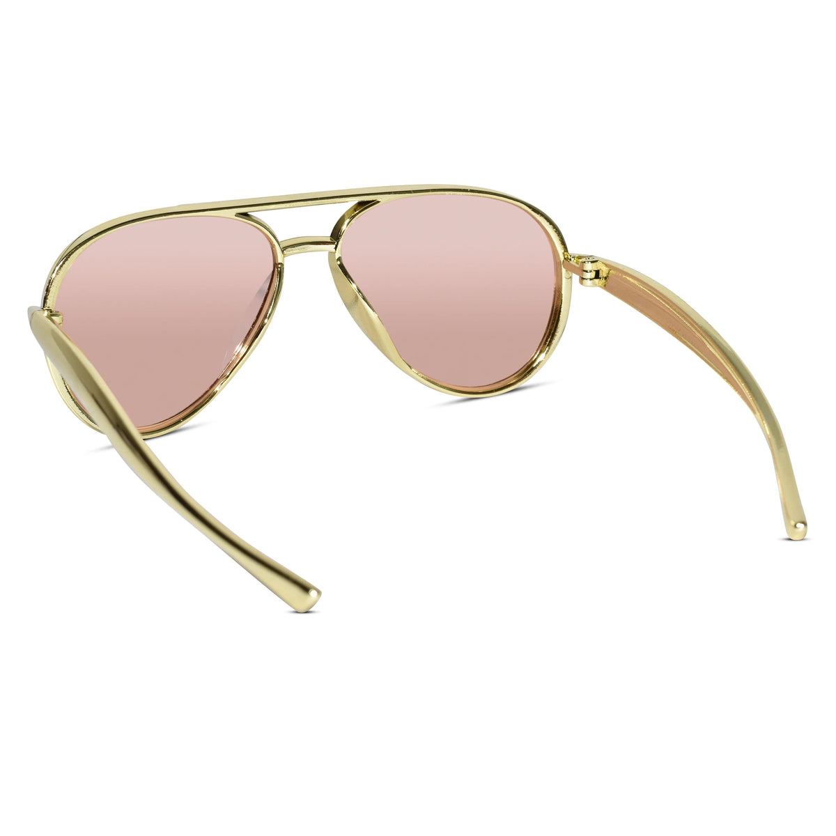 Golden Sunglasses For Kids LKS2612-BLK