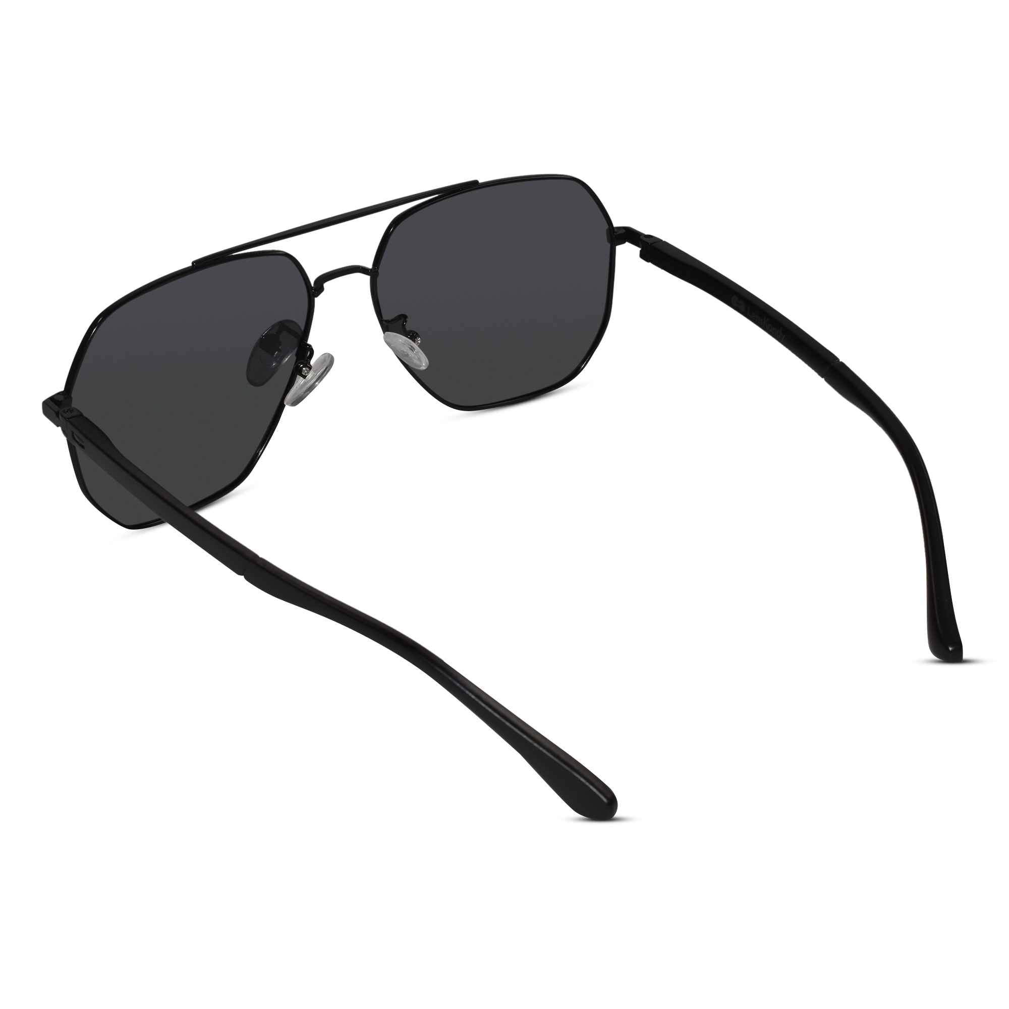 Marshall Shape Black Sunglasses For Men