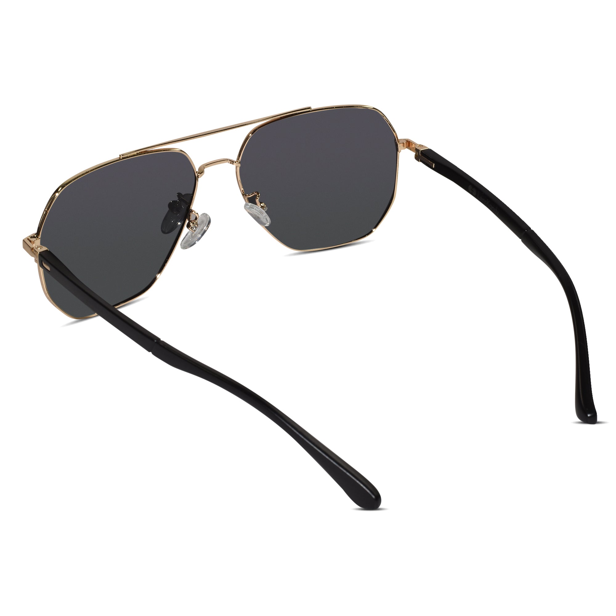 Marshall Black-Gold Sunglasses For Men LKS9921-BLK-GOLD