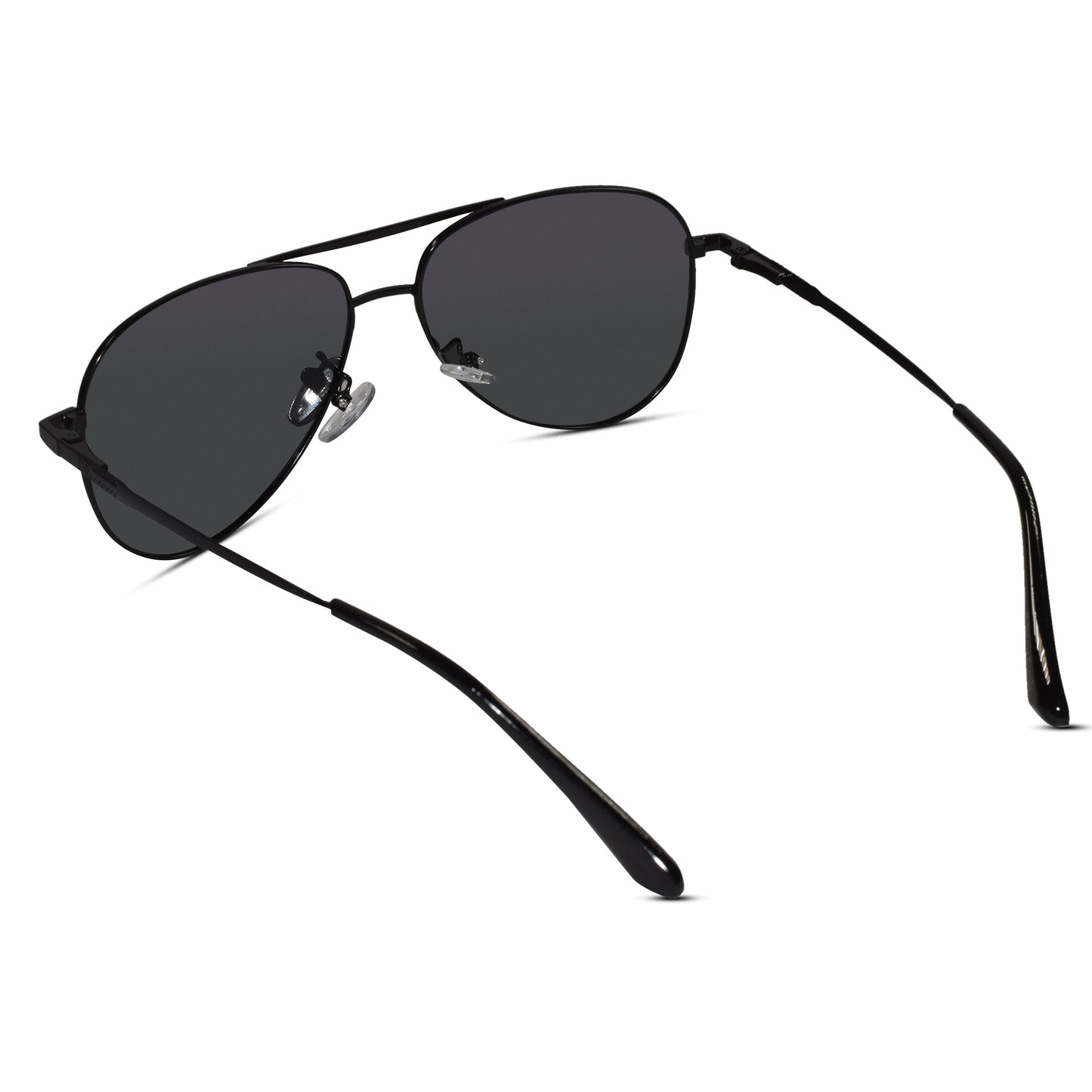 Metal Black Aviator  Sunglasses For Men