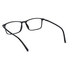 Black Rectangular Full-Rim  Eyeglasses For Men & Women