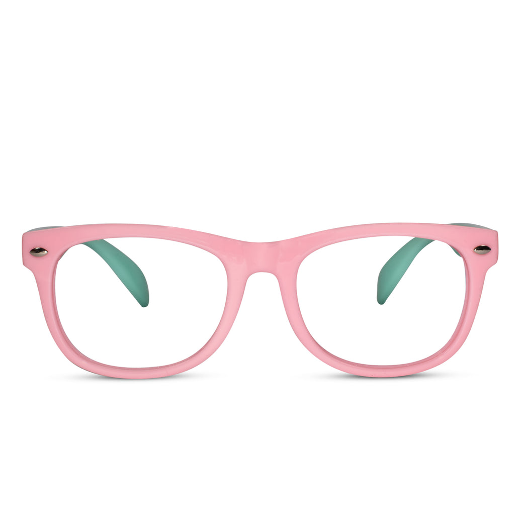 Flexible Pink eyeglass frames for kids