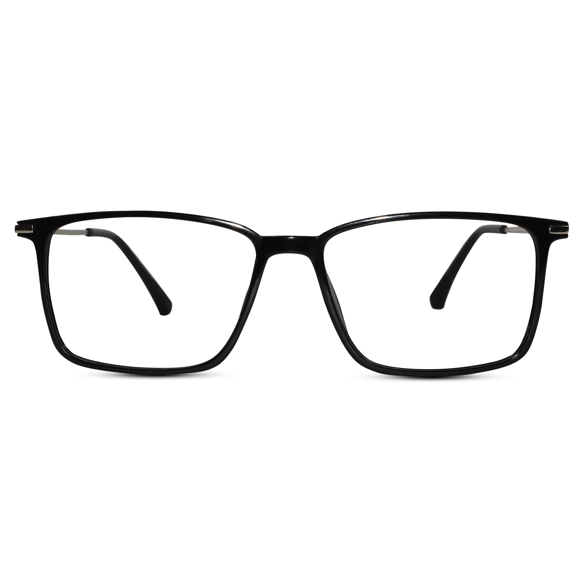 Black Rectangular Eyeglasses For Men & Women