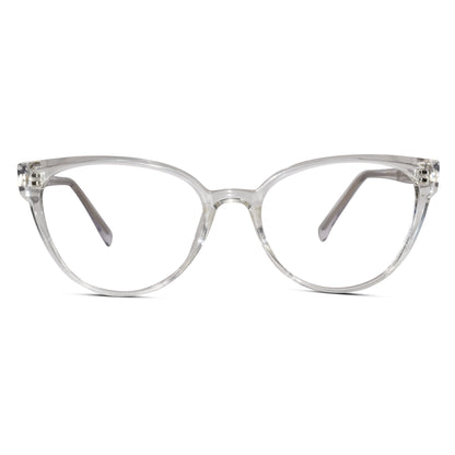 Transparent Cat Eye Eyeglasses For Women