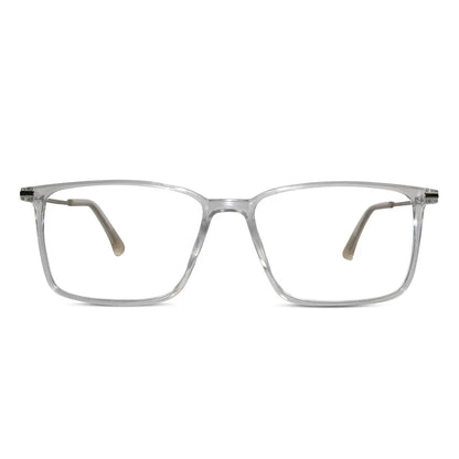 Black Rectangular Eyeglasses For Men & Women