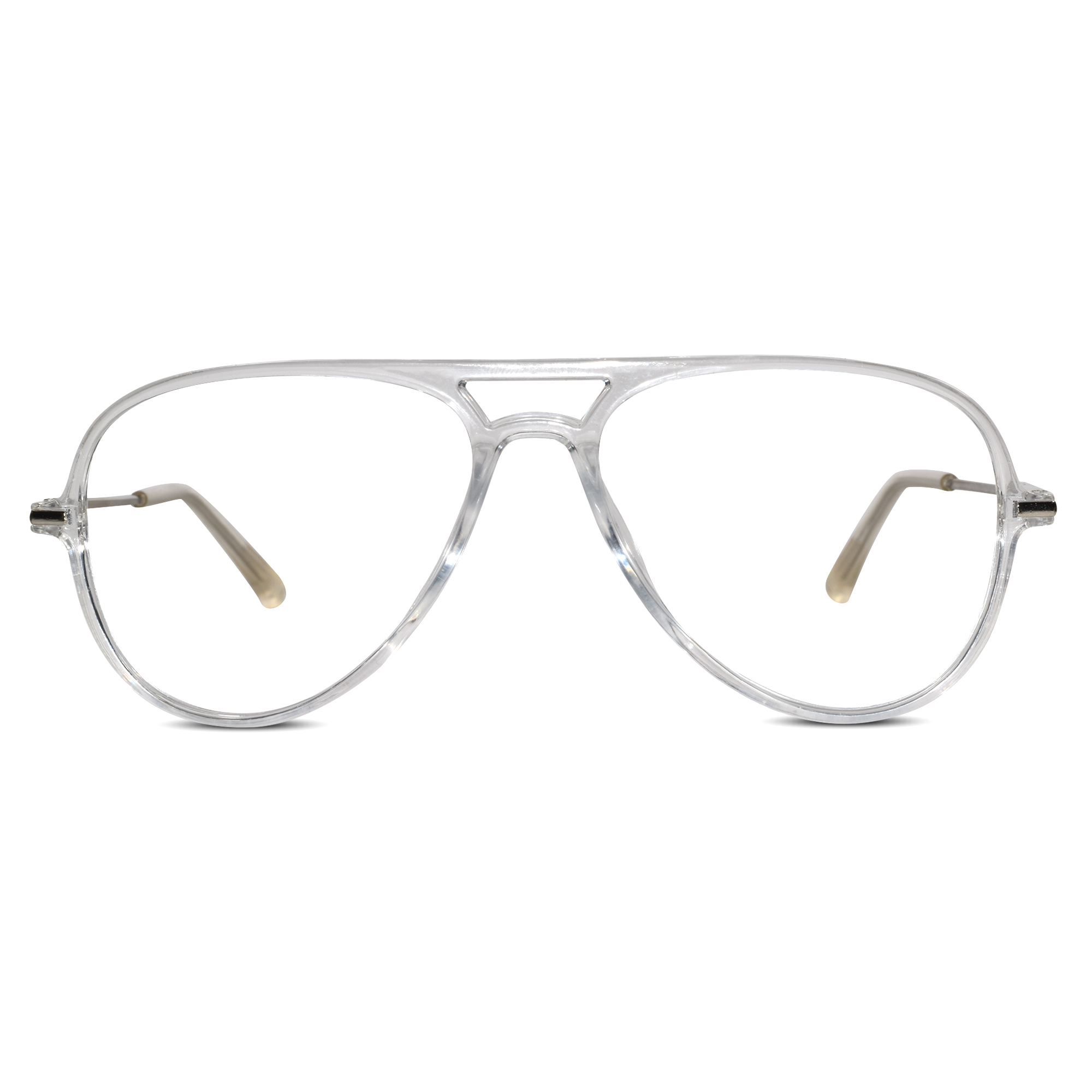 Aviator Transparent Eyeglasses For Men & Women