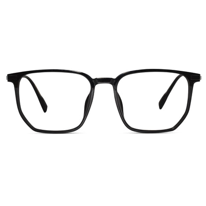 Black Square Eyeglasses For Men & Women