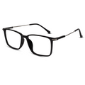 Black Rectangular Eyeglasses For Men & Women
