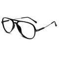 Black Aviator Eyeglasses For Men & Women LKE2810-BLK
