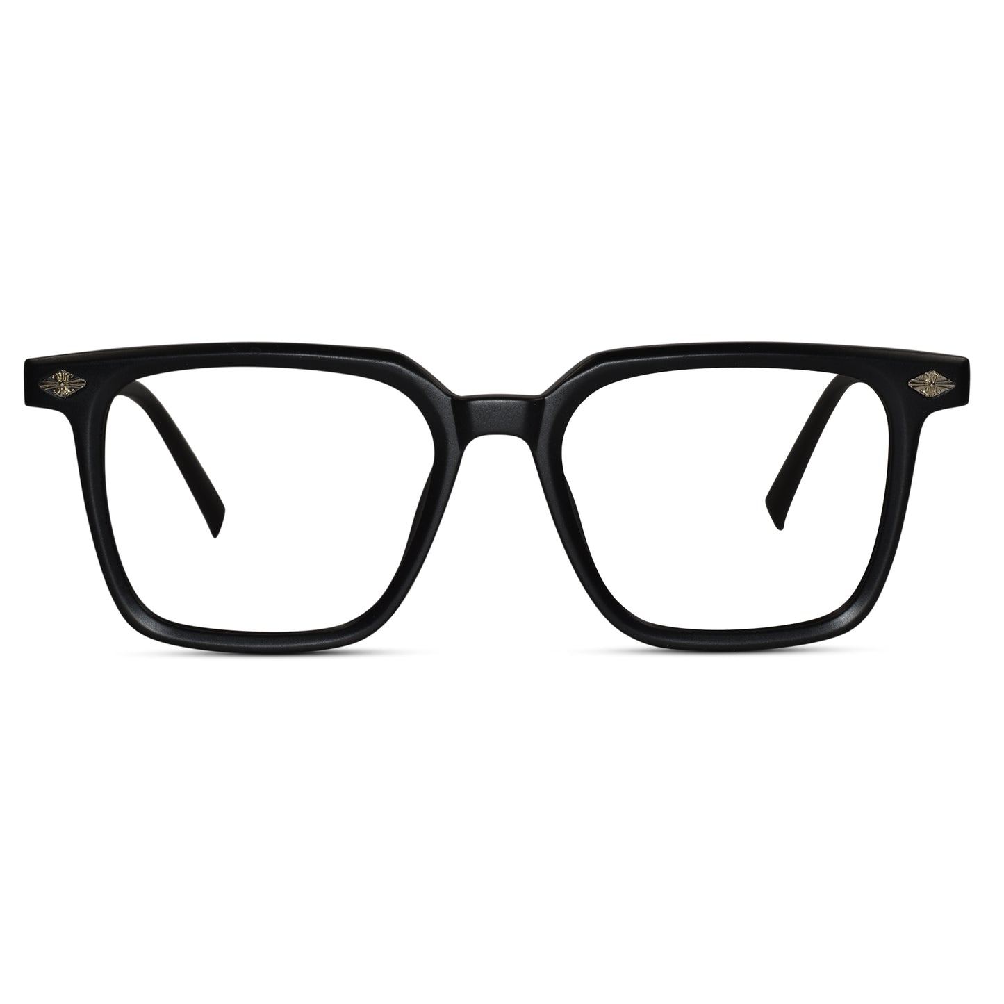 Designer Black Square Eyeglasses For Men & Women