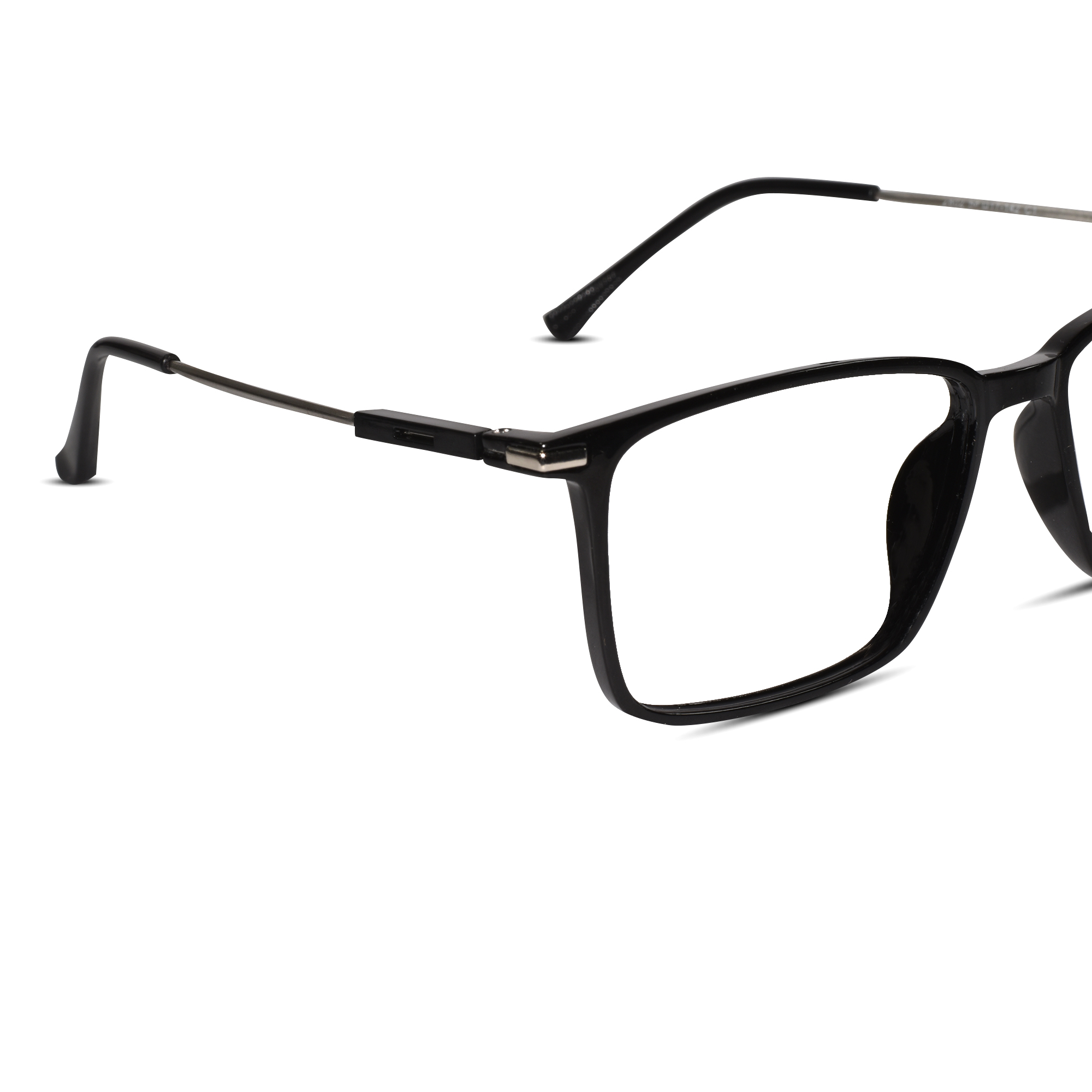 Black Rectangular Eyeglasses For Men & Women