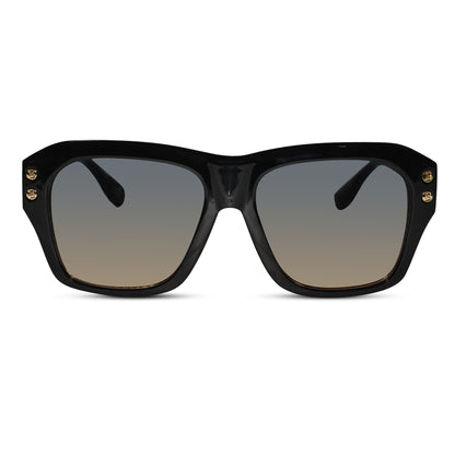 Designer Black Square Sunglasses For Women & Men