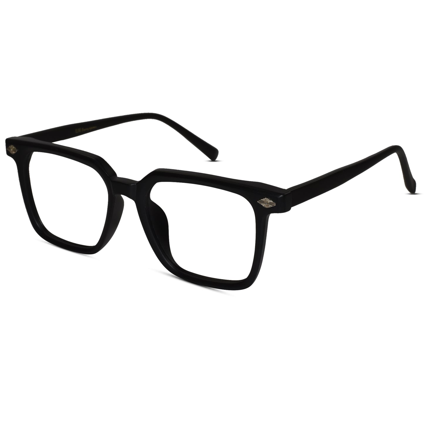 Designer Black Square Eyeglasses For Men & Women