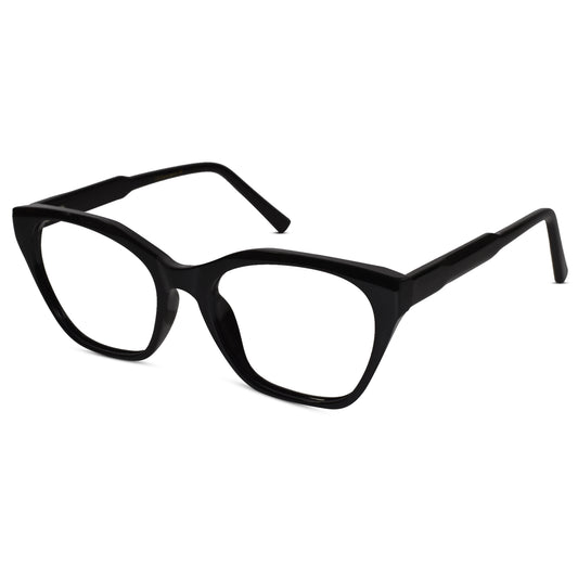 Black Cat-Eye Eyeglasses For Women