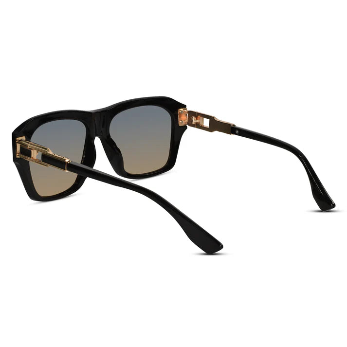 Luxury Designer Square Sunglasses For Men-LKS98216-BLK
