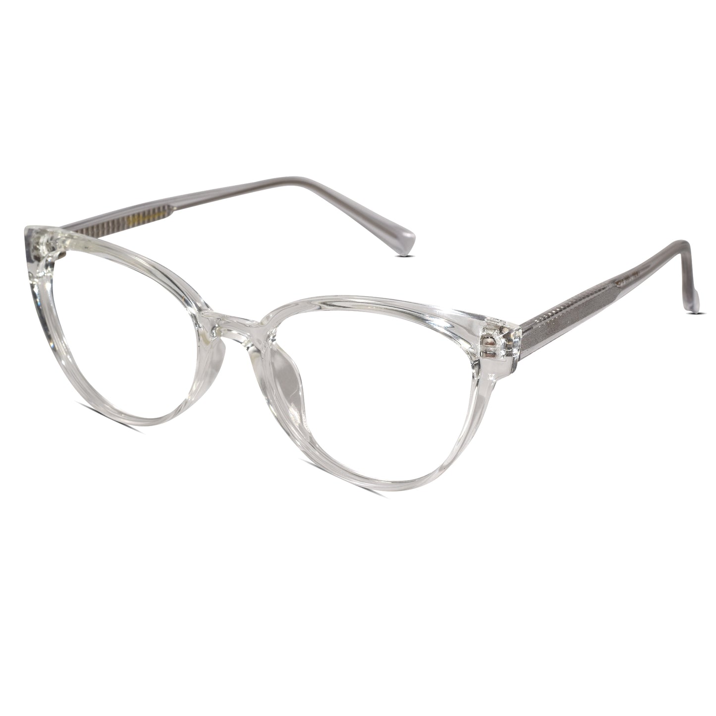 Transparent Cat Eye Eyeglasses For Women