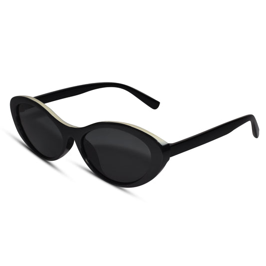 Cat eye round sunglasses for women