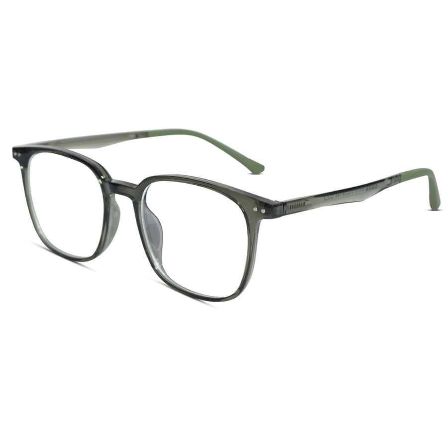 Axton Rectangular Full Rim Eyeglasses For Men & Women