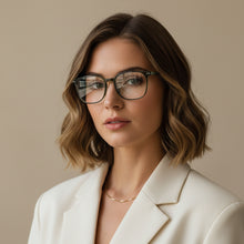 Axton Rectangular Full Rim Eyeglasses For Men & Women