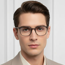 Dual Color Rectangular Eyeglasses for men and women