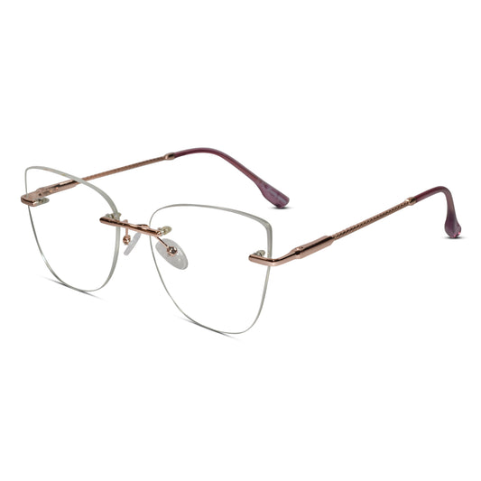 Rimless Eyeglasses for  Women