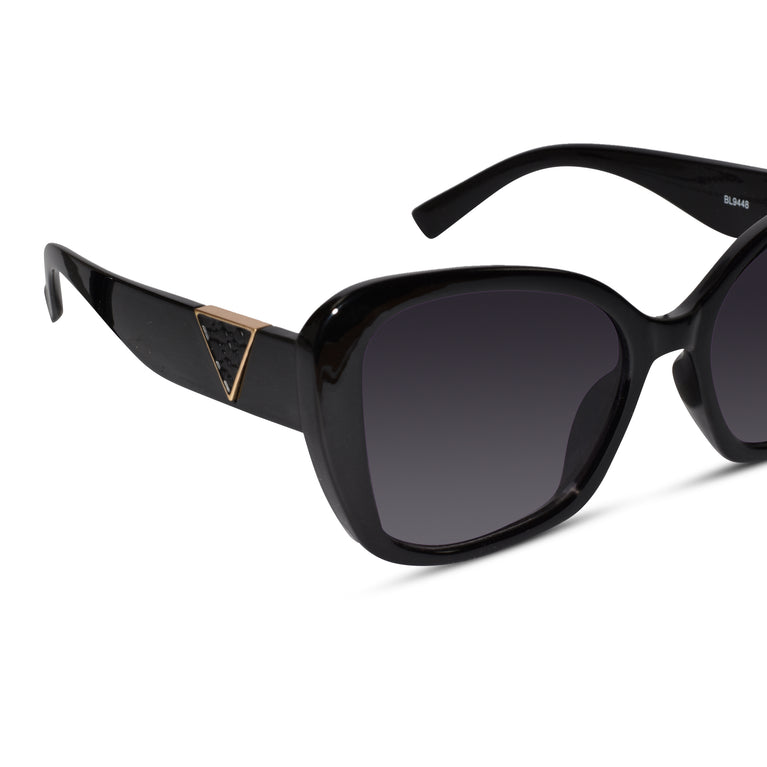 Oversize Wayfarer sunglass for women