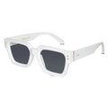 Designer Bold White Wayfarer Sunglasses For Men And Women ELS800-WHT