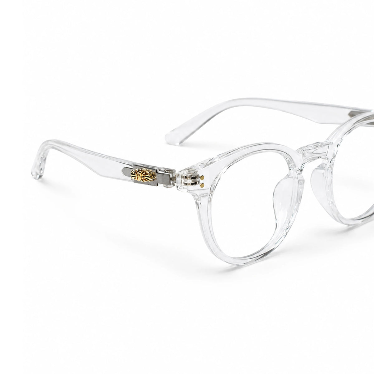 Arden Round Computer Glasses For Men & Women LKE21004-Trsn