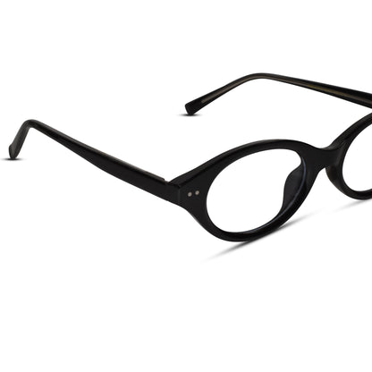Black Cat-Eye Eyeglasses For Women