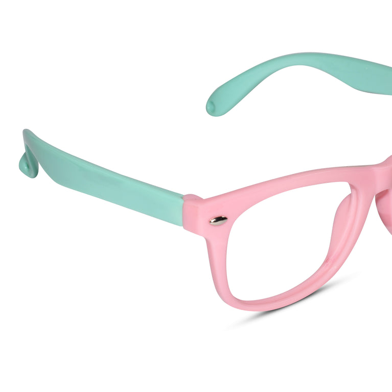 Flexible Pink eyeglass frames for kids