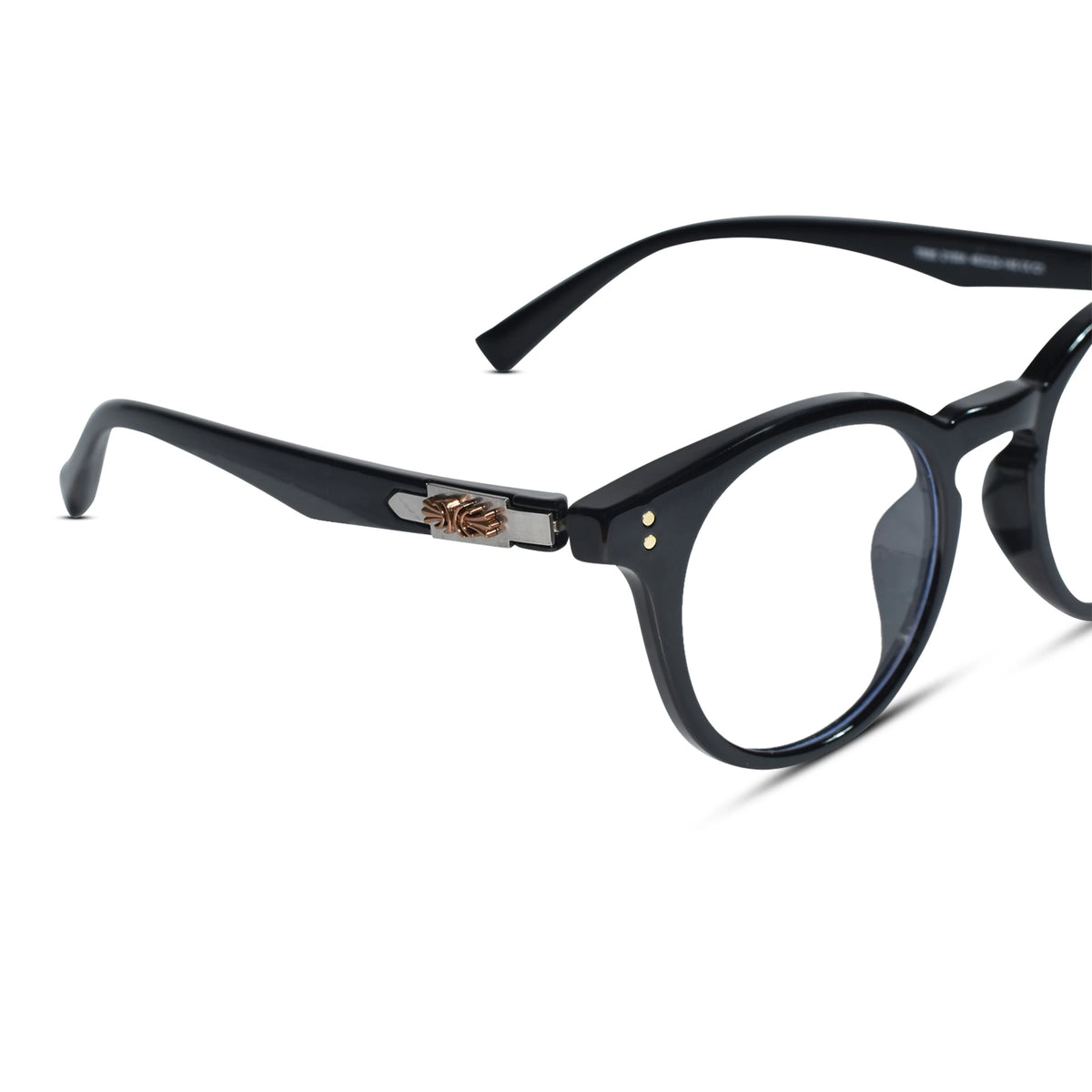 Arden Round Computer Glasses For Men & Women LKE21004-Blk