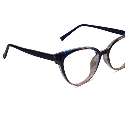Dual Tone Cat-Eye Eyeglasses For Women
