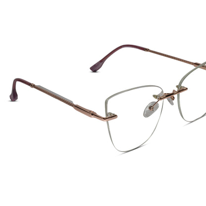 Rimless Eyeglasses for  Women
