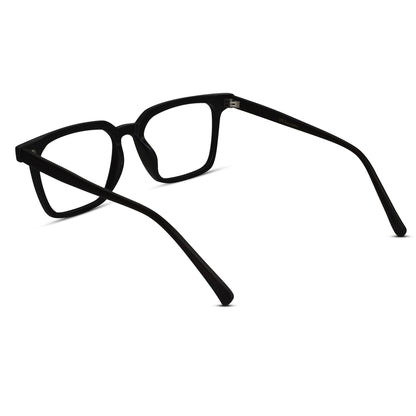 Designer Black Square Eyeglasses For Men & Women