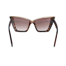 RoyalGaze | Animal Print Oversize Cateye Sunglasses For Women