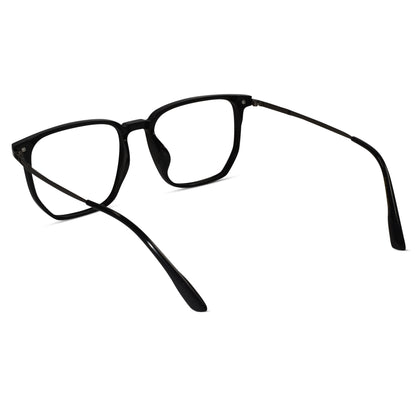 Black Square Eyeglasses For Men & Women