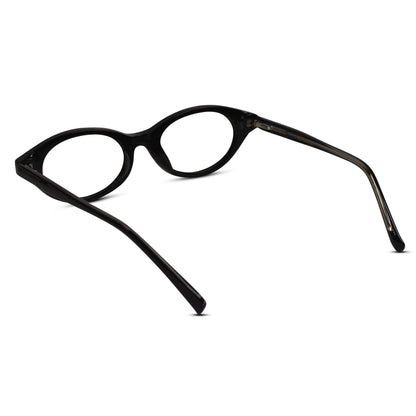 Black Cat-Eye Eyeglasses For Women