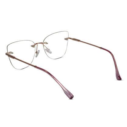 Rimless Eyeglasses for  Women