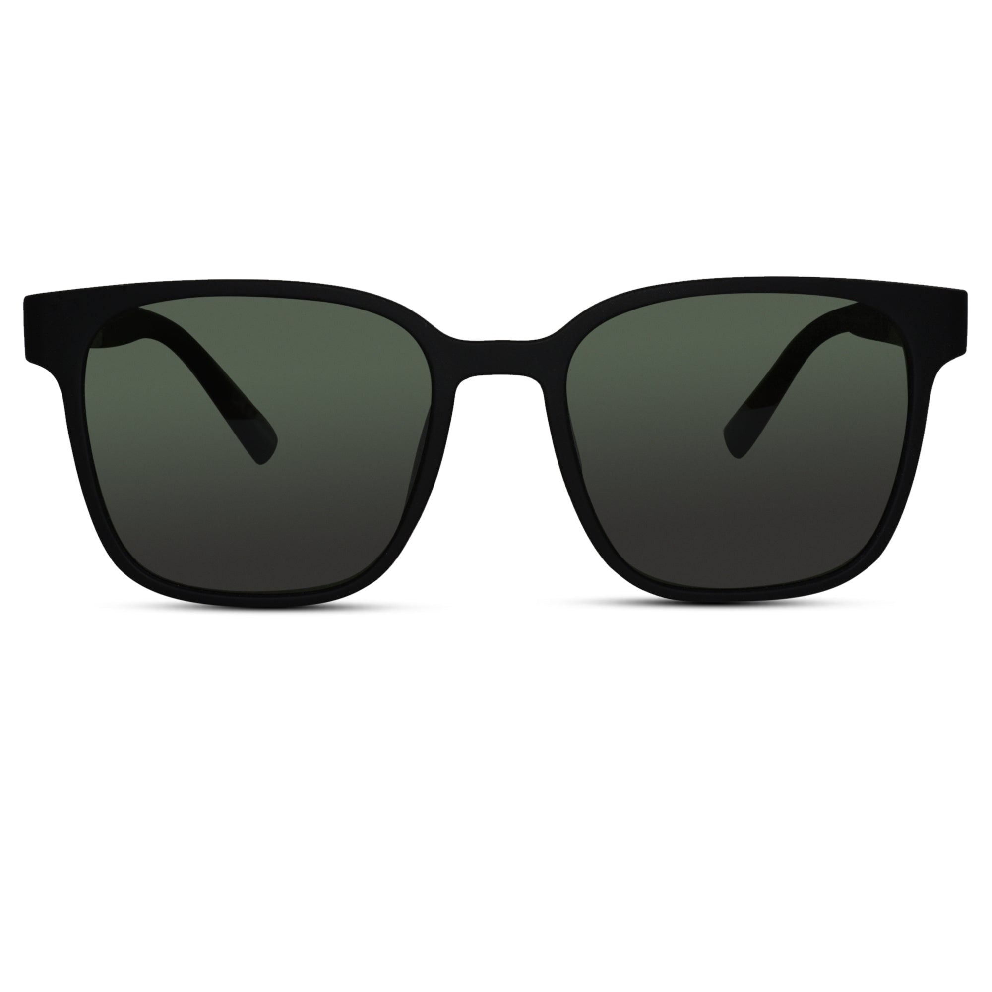 Designer Black Square Sunglasses For Men LKS8257-BLK
