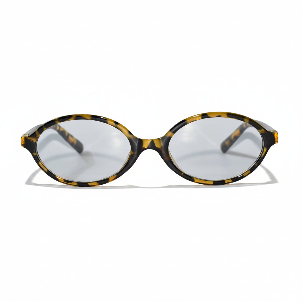 Premium Round Sunglasses for Women ELS2026S018-DA BRN